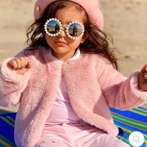 Miniclasix Faux Fur Jacket - 18-24m NWT! - Picture 6 of 6